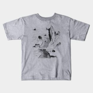 Drawing / sketch of nature Kids T-Shirt